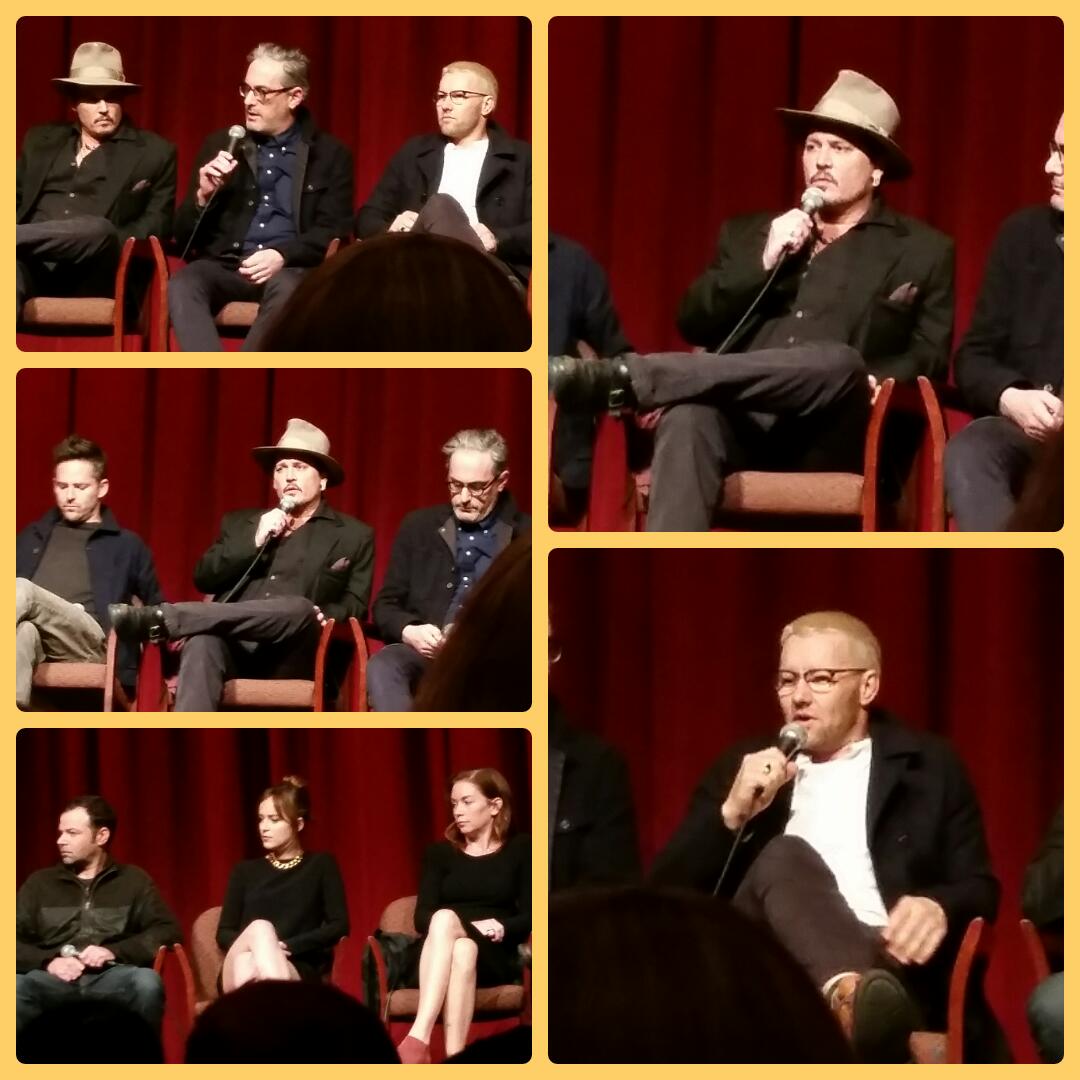DayToDayWithJ's tweet photo. #BlackMass screening #PGA #OscarsRun #DGA #JohnnyDepp #JoelEdgerton #DakotaJohnson #JulianneNicholson #RoryCochran https://t.co/c52tswY8yi