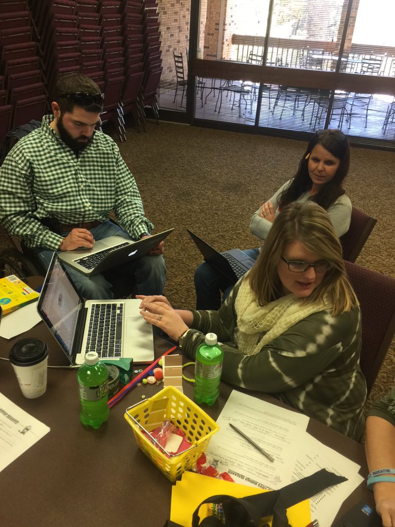 emilycnestor's tweet photo. @TCBOE leaders experiencing PBL from a student perspective. Designing a 21st century toy! #tln2016 https://t.co/WU1TvLnnnK