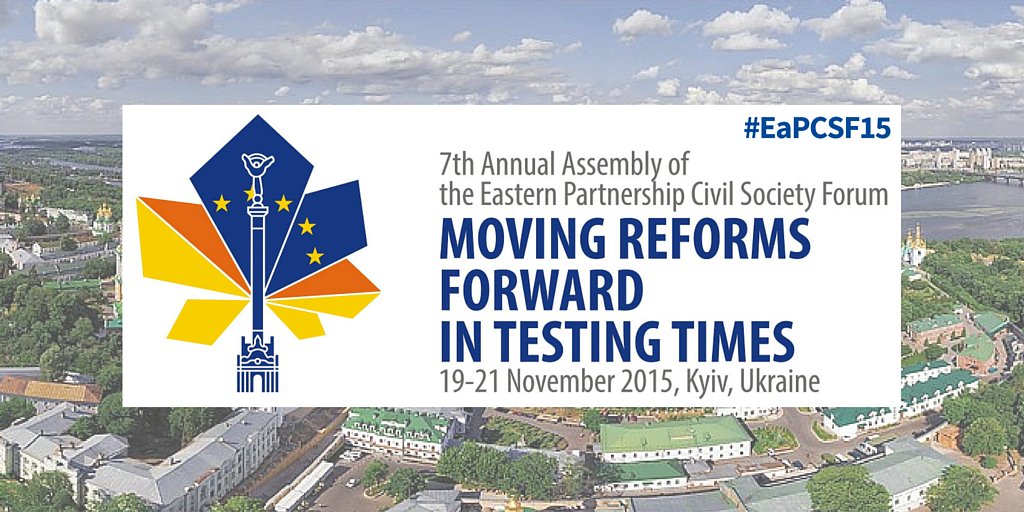 eapcsf's tweet photo. Ahead official opening #EaPCSF15 20 Nov, #CivilSociety share ideas in #Kyiv #NetworkingFair https://t.co/dESNrJpms1 https://t.co/laWzsHUHt8