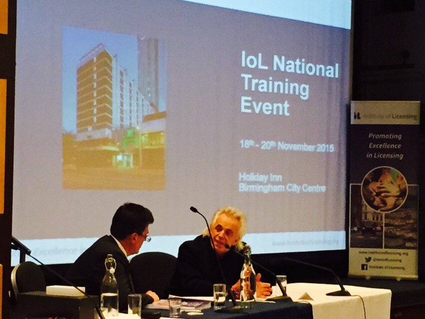 Instoflicensing's tweet photo. #NTC Reminiscing with Peter Stringfellow at the NTC @PJStringfellow @Instoflicensing https://t.co/Fn7NM7h8IB