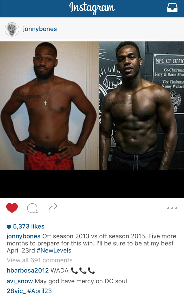 Jon Jones Shows Off New Physique, Hints at April 23 UFC Return