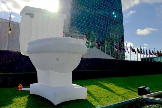 #WorldToiletDay no laughing matter - 2.5b lack access to adequate sanitation: on.undp.org/UQL3J