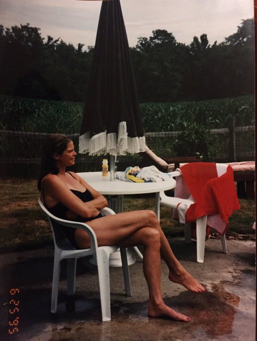 #tbt sitting at a friends pool watching my boys swim in '95. https://t.co/VQ76oglfQM<a href="/tag/tbt"class="tags">#tbt</a>