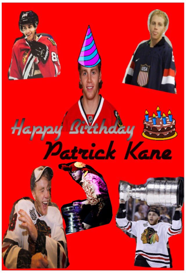 Happy Birthday Patrick Kane!    