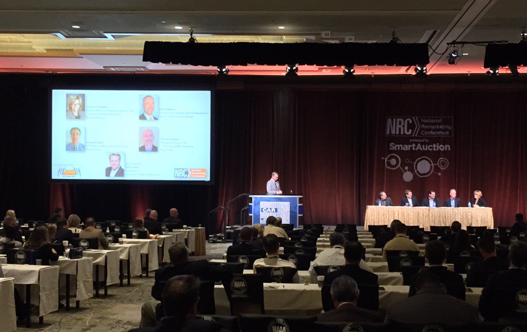SLeslie50's tweet photo. Gaining knowledge from industry leaders at the National Remarketing Conference. #usedcarweek https://t.co/4FsunThHKE
