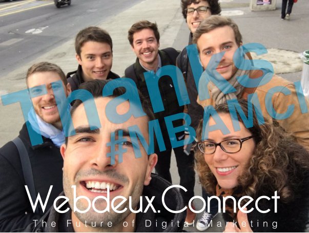 Un big THANKS à toute l'équipe du #MBAMCI pour son implication et sa contribution à #W2C15 #yourock
