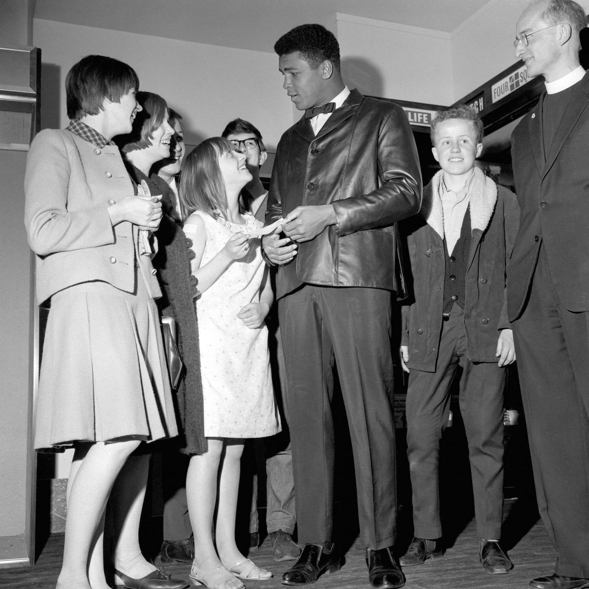 Rob Baker Muhammad Ali At Blackheath Youth Club May 1966 T Co 6cr396r5fw