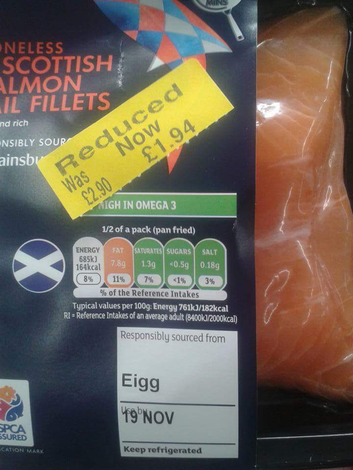 eiggadventures's tweet photo. @sainsburys Where exactly do you responsibly source your Salmon from on #Eigg ?  Us residents are a tad confused! https://t.co/q5IRX2pSIG