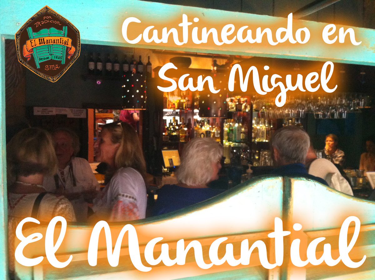 elmanantialsma's tweet photo. #restaurante #cantina #bar #tapas #comida #bar #mariscos #sanmigueldeallende https://t.co/tveZNMaKKk