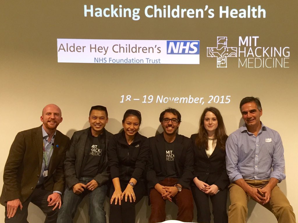 mithackmed's tweet photo. Another #hackathon in the bag! Thank you @AlderHeyCharity @NWCAHSN for the great partnership on #AlderHeyHack! https://t.co/KVsD36ALqK