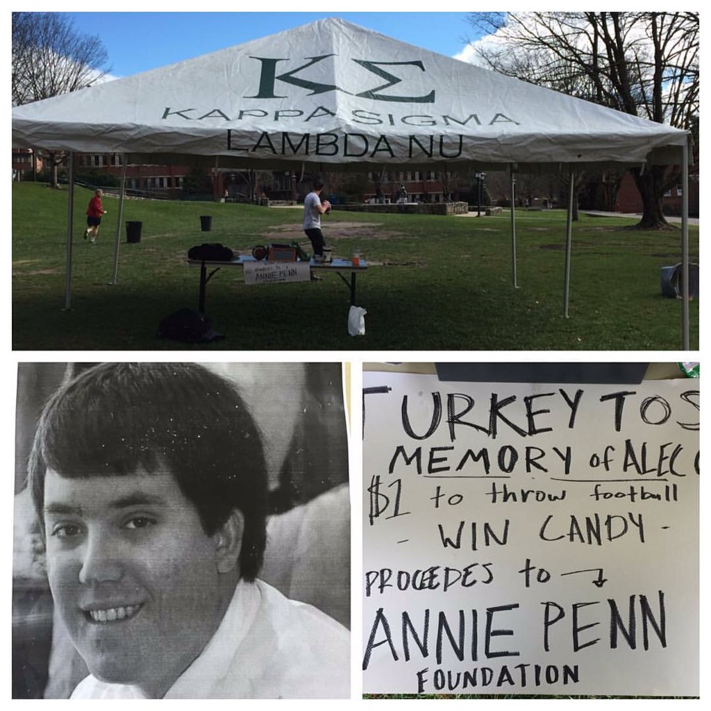 We're out on Sanford until 2 to raise money for the Annie Penn Cardiac Foundation!