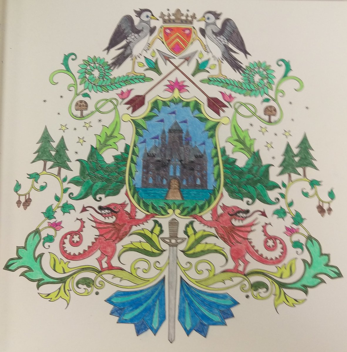 TVObsesssed's tweet image. All done #EnchantedForrest