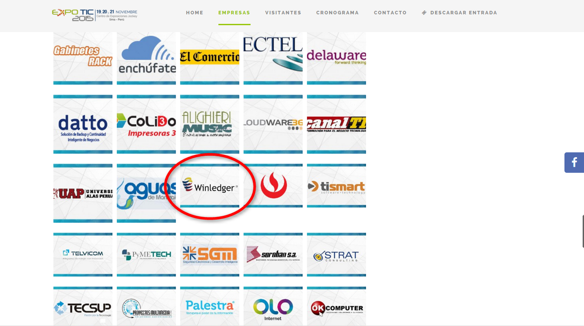 Winledger's tweet photo. Visitanos en #Expotic2015 Perú de 19 al 21 de noviembre de 2015, sortearemos licencias para contadores. https://t.co/snH1xmbNdv