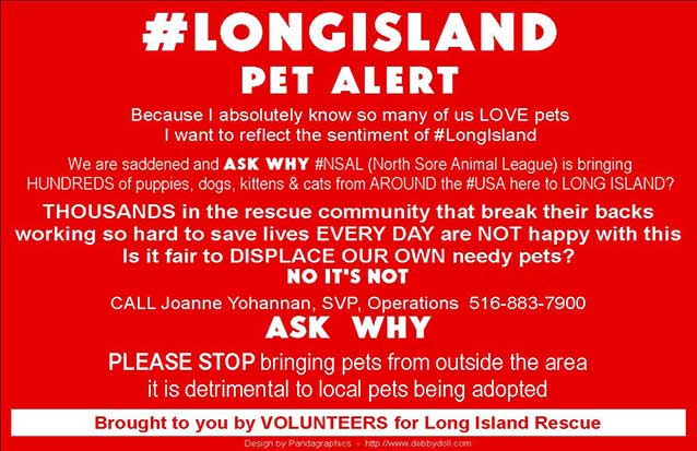 .<a href="/DogsLifeMag07/">Dogs Life Magazine</a> ASK WHY they are bringing HUNDREDS of pets here? CALL Joanne Yohannan, SVP, Operations 516-883-7900