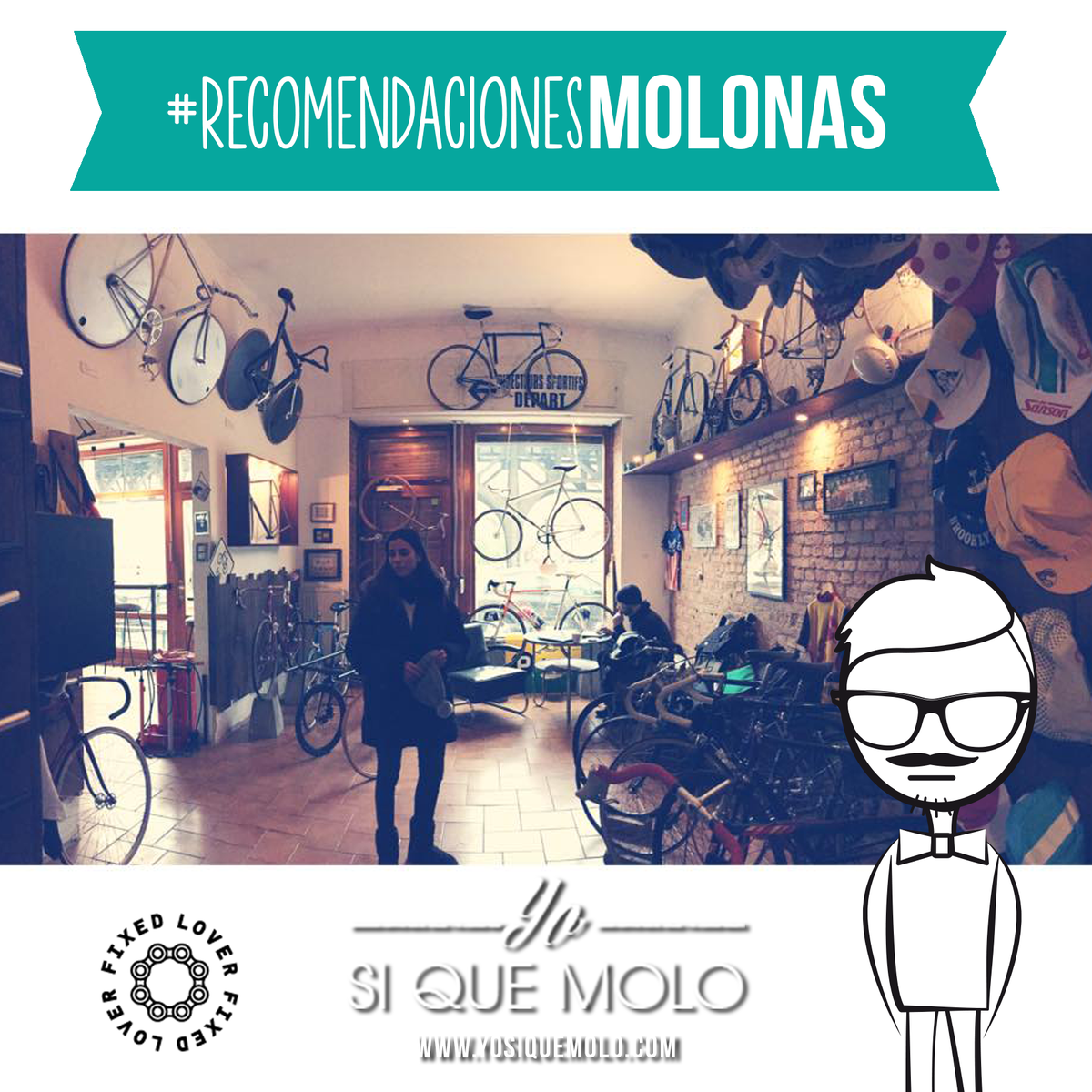 yosiquemolo_com's tweet photo. Descubre en @fixedlover todos los lugares que te permiten no separarte de tu bici!! :D https://t.co/ZKxrxEPSY9 https://t.co/j3hkXSWPhY