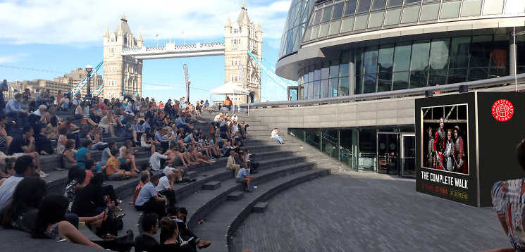 The banks of the Thames are to be turned into a 37-screen homage to Shakespeare: oak.ctx.ly/r/405gs