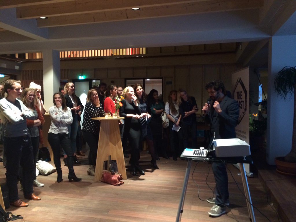 Check: <a href="/Happitech/">Happitech - smartphone based AF detection</a>! O.a. gaming inzetten om hartslag te meten. #TheRoast #health