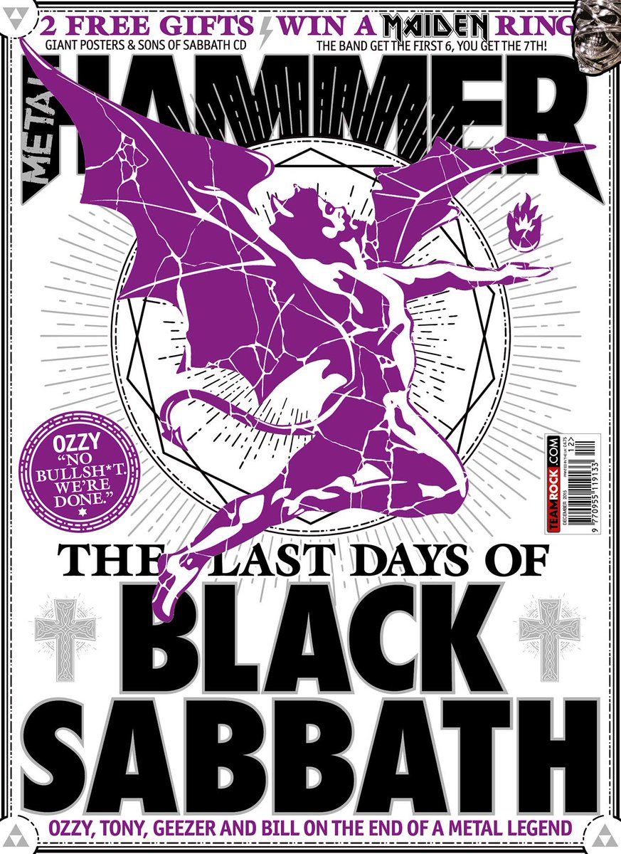 Pick up the latest <a href="/MetalHammer/">Metal Hammer</a> for all things Black Sabbath  #DL2016 👊