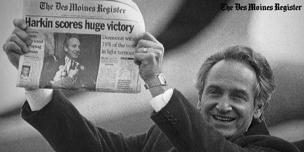 DMRegister: Happy birthday to Tom Harkin. Look back at his career  
