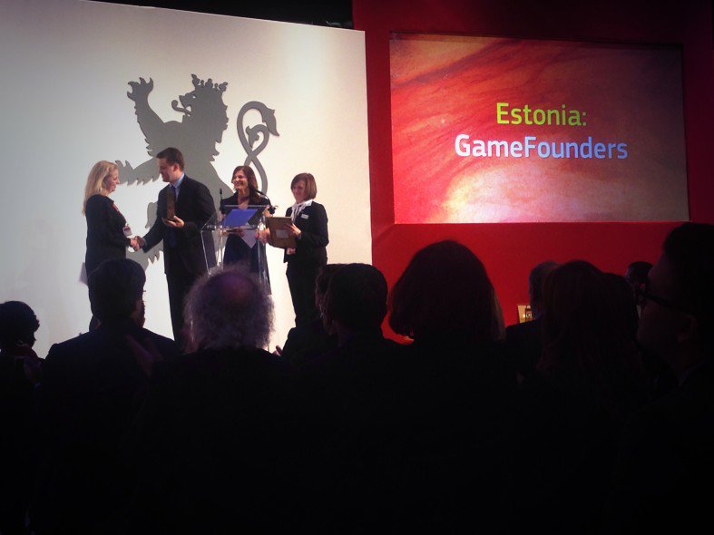 EEPA_EU's tweet photo. Congrats to #Estonia @GameFounders for winning the Supporting the Internationalisation of Business category! #EEPAs https://t.co/J6CaFWYT8q