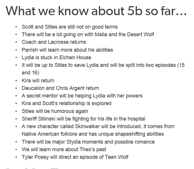 maloulada's tweet photo. If the writers are kidding with us we'll banshee scream at 'em so hard #Stydia #TeenWolf #TW5b https://t.co/5kHTHie0Lu