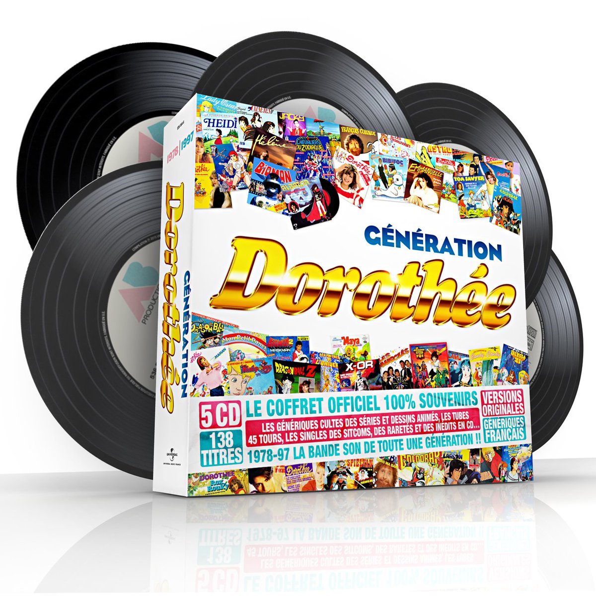ClubDorothee's tweet photo. J-15 avant la sortie du coffret "Génération Dorothée" ! On compte sur vous ? https://t.co/DtD1O3ReE0 https://t.co/wljIL24phn