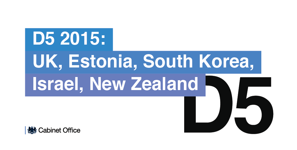 Cabinet Office On Twitter Read The D5 Principles Of Digital