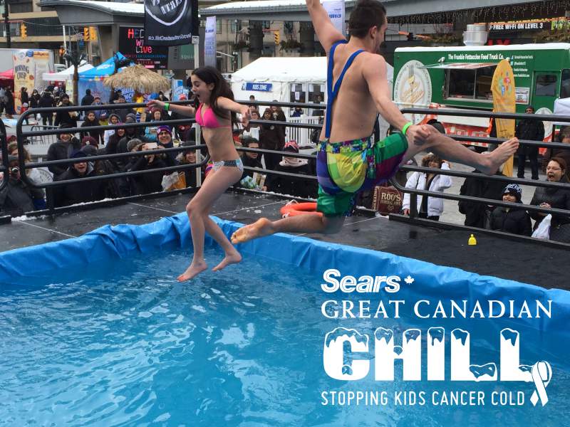 Family Day is tomorrow! That means it's time for a #polarbeardip thanks to <a href="/GrtCdnChill/">Sears Grt CDN Chill</a>  #stopkidscancercold