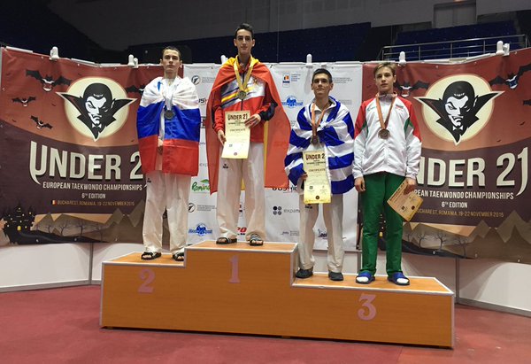 SportSocialClu6's tweet photo. ¡¡CAMPEÓN DE EUROPA!! 
Sub-21 #taekwondo
@jtortosa97 revalida el título en Bucarest
¡ENORME!
https://t.co/tsmI7ED3fx https://t.co/kh5MF4dsAd