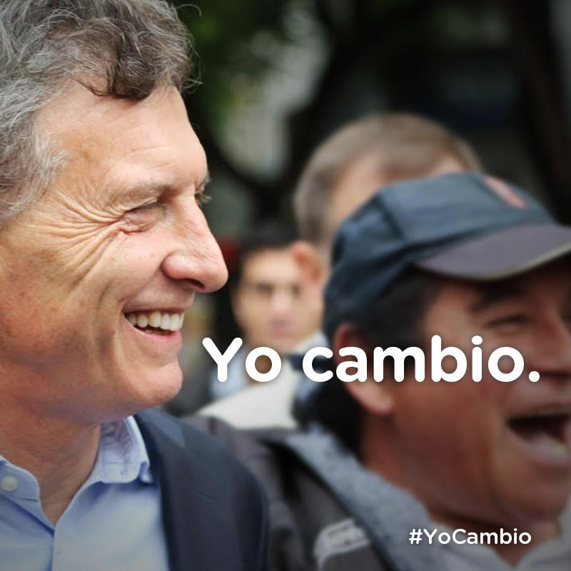 AHORA!! ¡Llega la Revolución de la Alegría! #YoCambio #MacriPresidente
