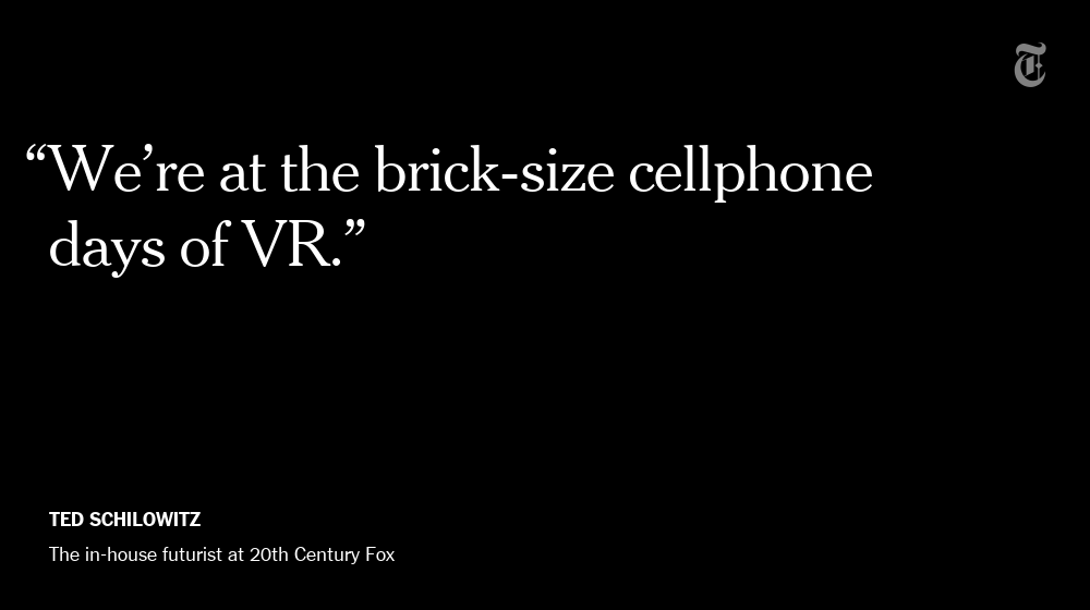 nytimes's tweet photo. The virtual reality revolution is coming to a headset near you https://t.co/Mp6iGZwrC3 https://t.co/PmNJrggmyw