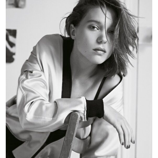 Jonathan Saunders (@saundersstudio) on Twitter photo #TBT #LéaSeydoux in our #Spring14 bomber jacket, shot by #KarimSadli for <a href="/BritishVogue/">British Vogue</a> December 2013 issue #TBT #LéaSeydoux in our #Spring14 bomber jacket, shot by #KarimSadli for <a href="/BritishVogue/">British Vogue</a> December 2013 issue