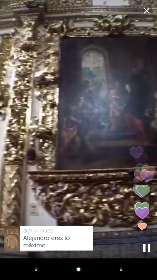 AdrianaWanzana's tweet photo. .@Catrino en #Periscope: #TourMx 🇲🇽 Capilla del Rosario ⛪️ La casa de oro🔱Gold House 🔱 https://t.co/ouzteRdpnU https://t.co/xKUpN8HQ08