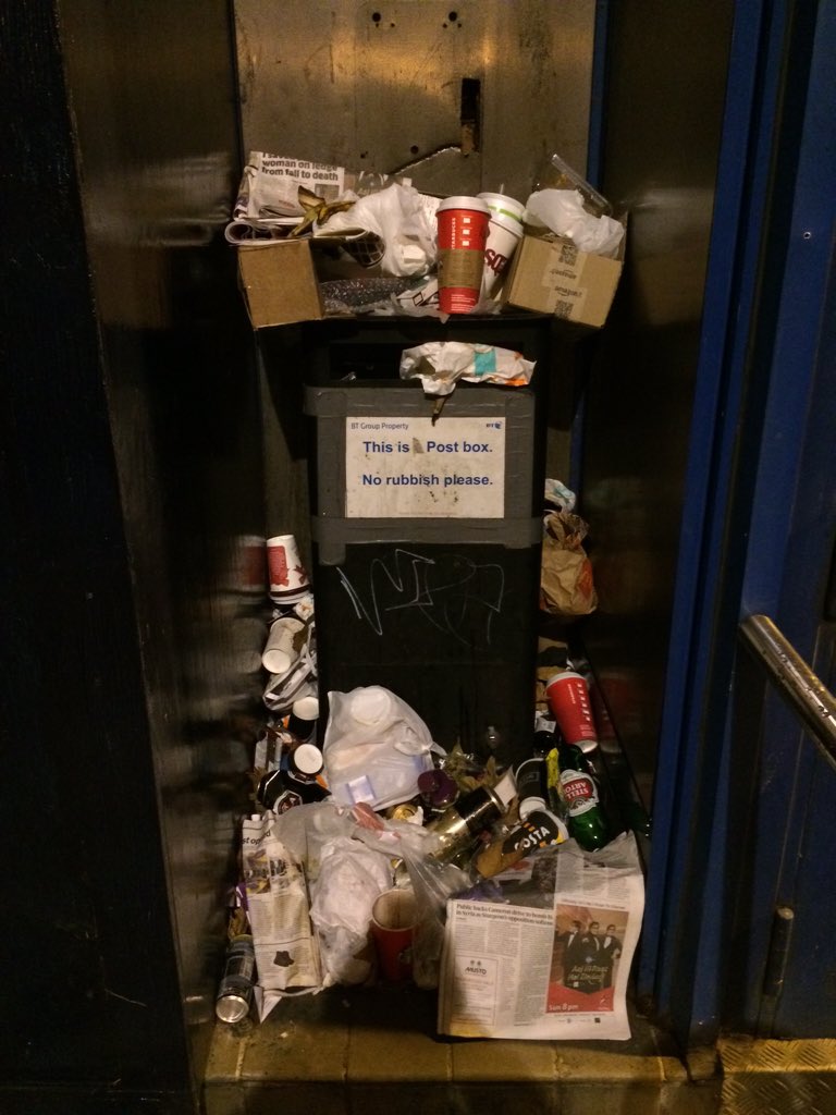 tpatz85's tweet photo. @shitlondon this is a post box #junkmail https://t.co/HQbrQVHamh