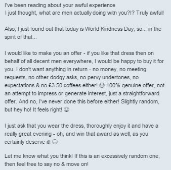 LaurenNotLozza's tweet image. The kindness of strangers, and something to restore your faith in humanity #CosmoBlogAwards nobaddatesjustgoodstories.tumblr.com/post/133540946…