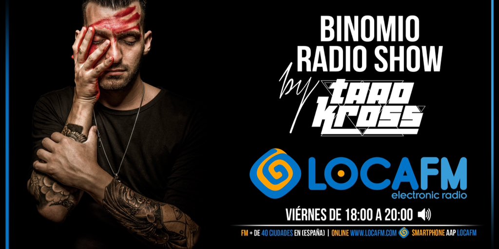 Mañana en <a href="/locafm/">LOCA FM</a> empiezo con <a href="/BinomioRS/">KROSS ID®️</a> será cada viernes de 18h a 20h | Facebook.com/taaokrossmusic