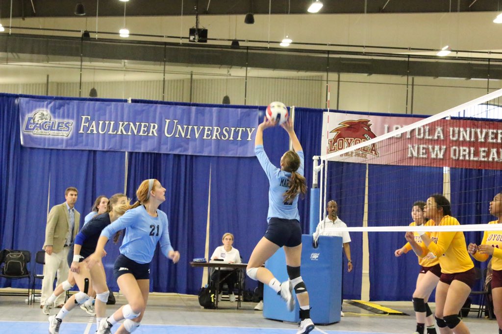 CCGAVolleyball's tweet photo. TWO DAYS. Sat. 7pm. WHITE OUT. Rest up those vocal cords, it's about to get LOUD. #MarinersOnTop #CCGAVB https://t.co/sD7xxlthiB
