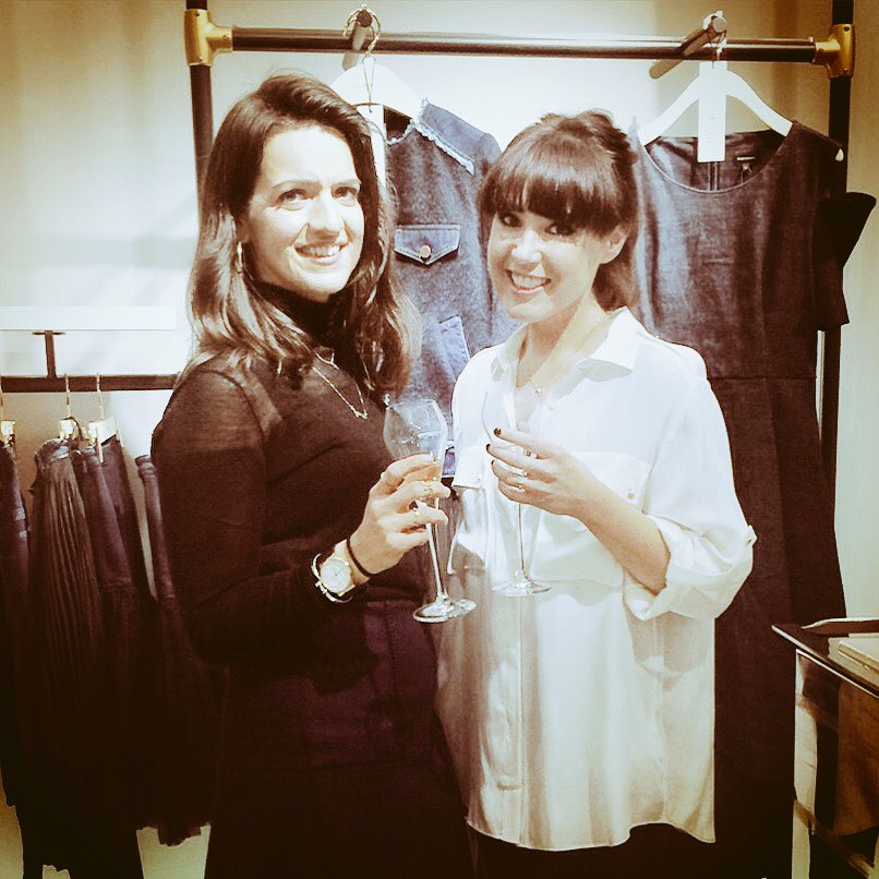 Our #fashioneditor <a href="/LuciaDebieux/">Lucia Debieux</a> &amp; #fblogger @lorna_luxe about to talk all things #denim <a href="/MissSixtyStyle/">Miss Sixty</a> #denimstar