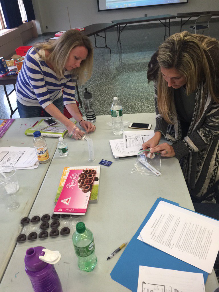 Our 3-5 teachers engages in inquiry based activities this afternoon. What a great group! <a href="/NENUFSD/">NENUFSD</a>
