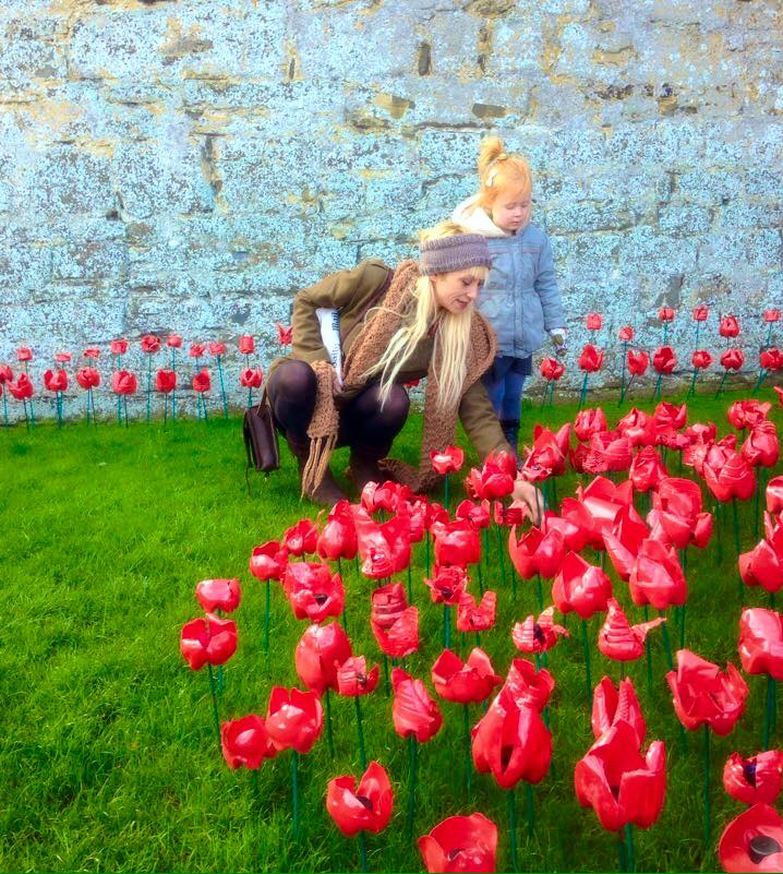 I'll be <a href="/ConwyCastle/">K</a> tomorrow for the last day of the #poppy installation, will be sad to take it down #LestWeforget