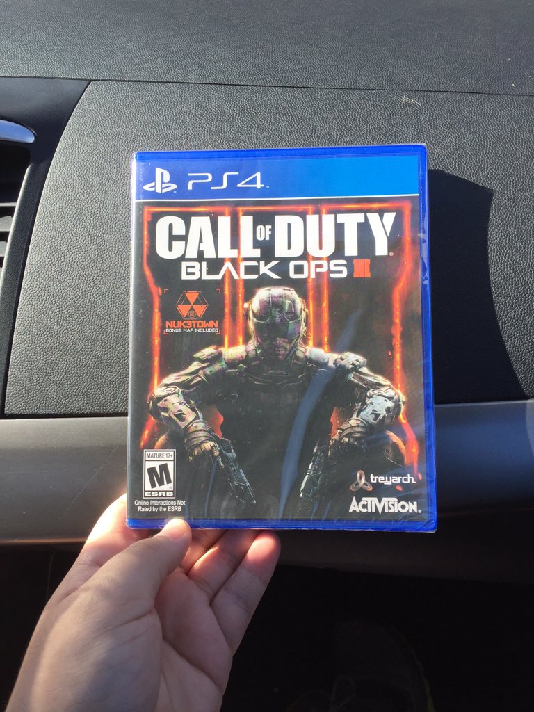 GammaAlias's tweet image. @Treyarch just bought my copy of @CallofDuty #BlackOps3 for #2XPWeekend