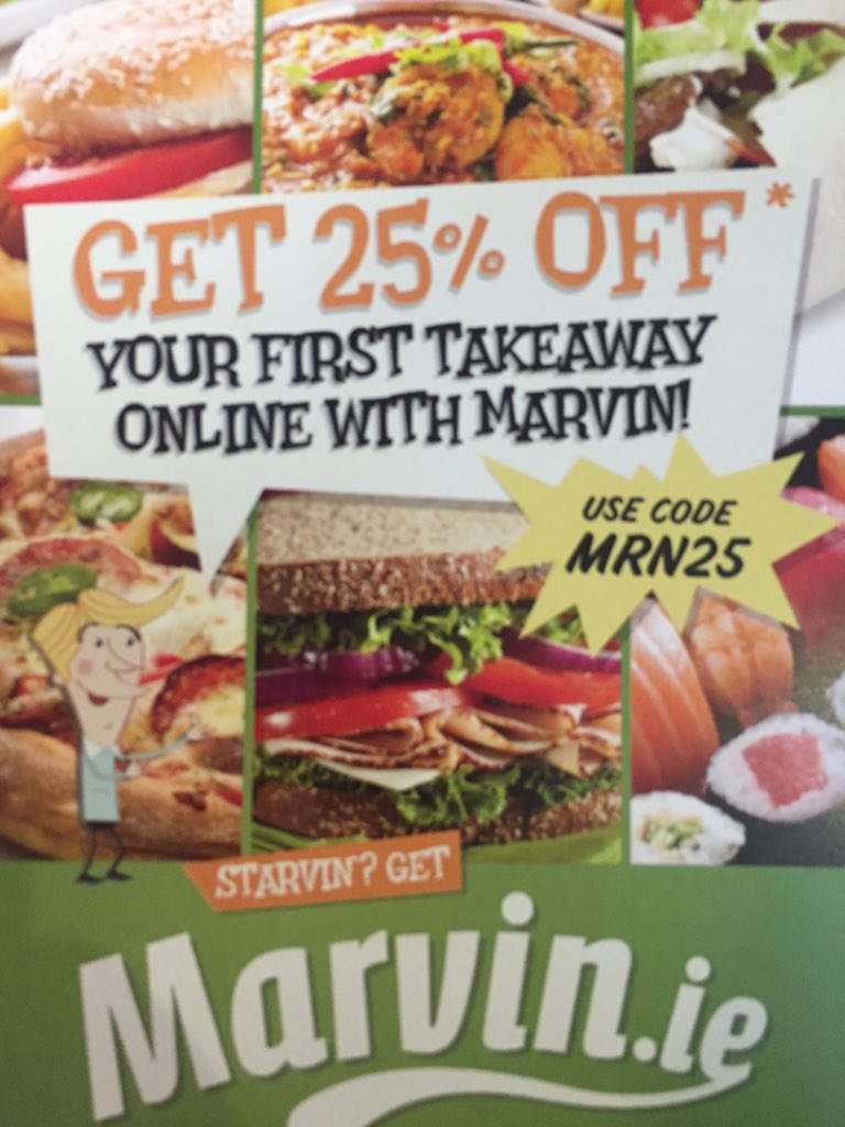 Want to order from us online? marvin.ie @marvin_ie <a href="/CentralcafeSisi/">Central Cafe</a> #blackrock #fishandchips #25%off