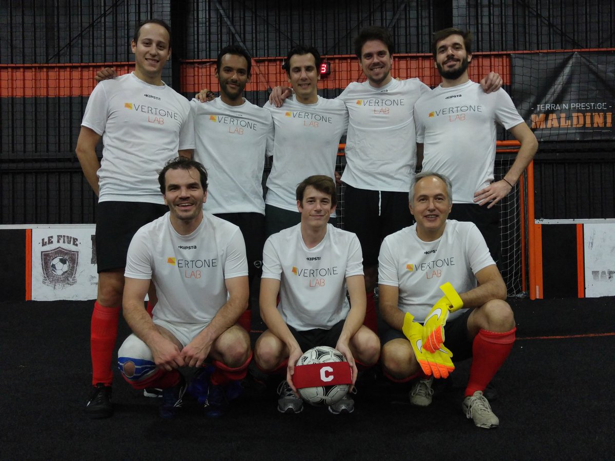 BenTess_Paris's tweet photo. La @clubVertone dream team termine en tête de son groupe du  #FootyforFood au  #Five Paris
En quart  ! https://t.co/DyQznBI6gn