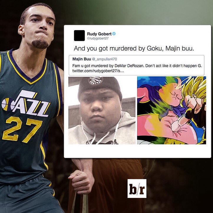 latripleB's tweet image. puto idolo @rudygobert27 #trollingMaster