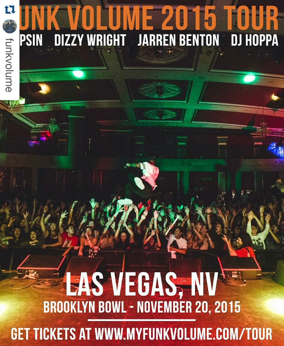 12oclockdrop's tweet photo. #stillmovin #lasvegas #funkvolume #FVtourcontinues https://t.co/TTvoOMzpAF