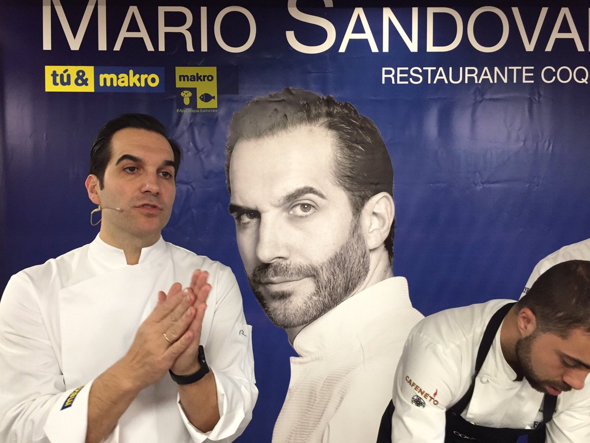 LaGulateca's tweet photo. En la presentación de la #AppMapaSabores de Makro con @ChefMSandoval Podéis descargarla aquí https://t.co/8vwcB4cAkH https://t.co/DY0G8PNcV9