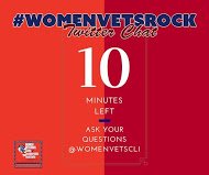 It’s not too late! There’s still time to join the conversation. Post your questions using #WomenVetsROCK