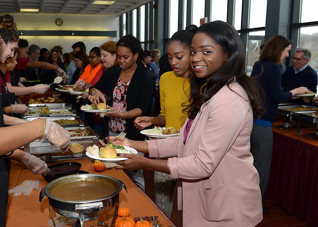 RiderUniversity's tweet photo. Feeling thankful for today's  Thanksgiving Gathering on campus https://t.co/t4a3tRkHE2
