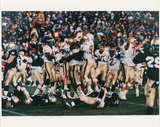 BCFootball's tweet image. Before the latest installment of #BCvsND, read up on some holy history bceagl.es/URCza