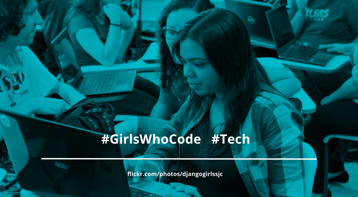thoughtworksbr's tweet photo. Apoiamos o @djangogirlssjc, evento que busca incluir mulheres no mercado de TI. #DjangoGirls #pybr11 #diversidade https://t.co/i7Zr70liTN